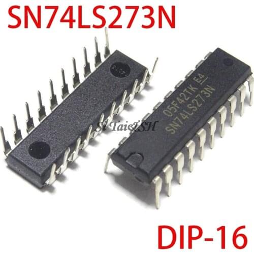 10pcs/lot SN74LS273N HD74LS273P 74LS273 LS273 DIP-16