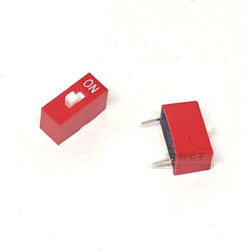 50PCS/Lot Dial code Toggle switch 1P 1PIN DIP Coding 2.54mm
