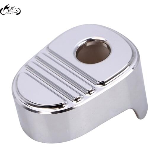 Motorcycle Chrome CNC Aluminum Ignition Switch Cover For Harley Touring Road Electra Street Glide Ultra Limited FLHTK FLHX FLTRX