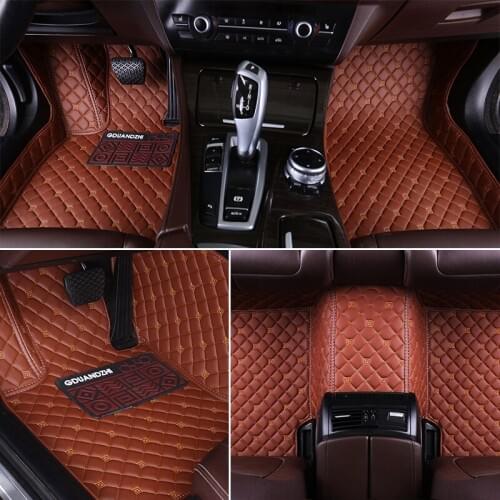 Custom Full Covered Waterproof Carpet Durable Special Car Floor Mat for SKODA OCTOVIA YETI SUPERB Rapid Koraq Kodiaq