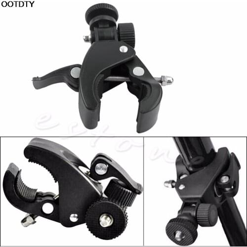 Camera Tripod Mount+Adapter Handlebar Clamp Roll Bar For GoPro Hero 1 2 3 3+ New