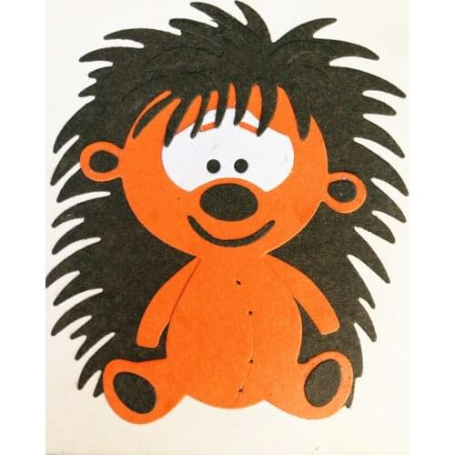 Animal Hedgehog Metal Dies Cut Template Stencil for Embossing DIY Scrapbooking Paper Album Gift Cards Making New Dies 2020