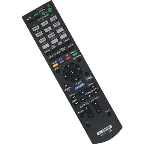 New Replacement Remote Control For SONY RM-AAU105 RM-AAU106 RM-AAU107 STR-KS470 STR-DH720HP AV A/V Home Theater Receiver