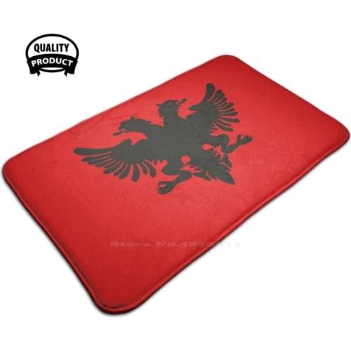 Original Albanian Eagle 3D Household Goods Mat Rug Carpet Foot Pad Albania Albanian Original Albanian Eagle Kosova Kosovo 1912