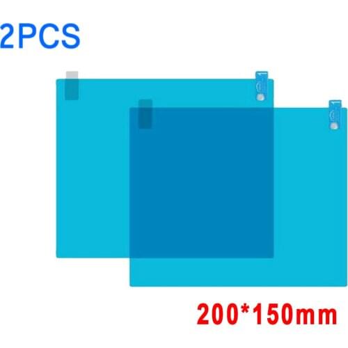 Replacement Anti-Fog Film Set Square 150*200mm Sticker 2pcs Anti-glare