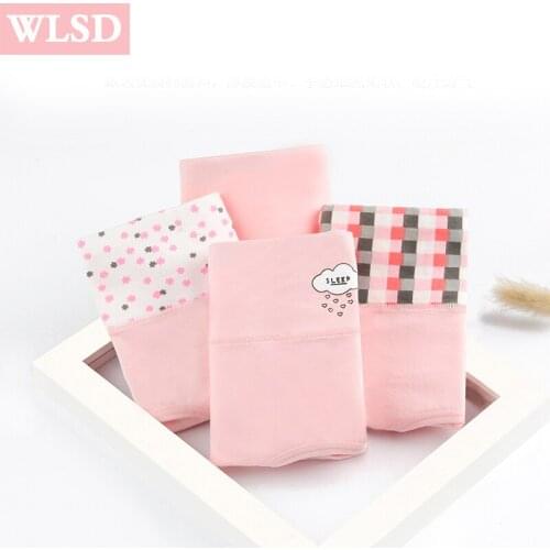 Female Cotton underwear High Waist Peachy Briefs Women Soft Seamless Plus Size Everyday Panties Sexy Lingerie Hipster 4pcs