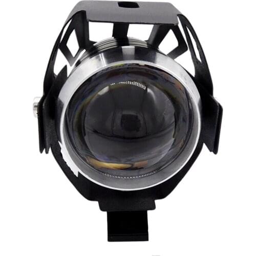 1pc Universal Motorcycle Headlight U5 DRL Headlamp Motor Auxiliary Lamp Fog Spotlights 12V Led Motorcycle Headlight Acessories