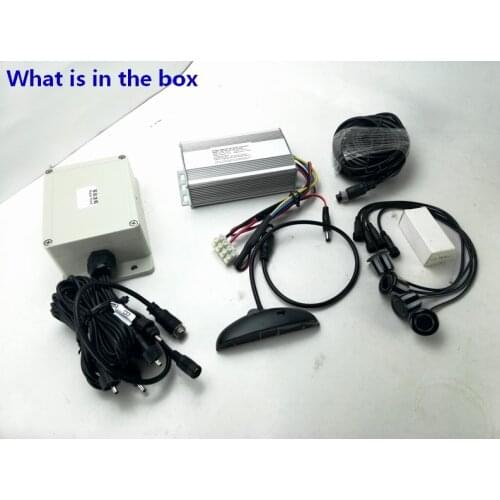 12V-100V input electricty forklift Truck Parking Sensor for Blind Spot Detection System