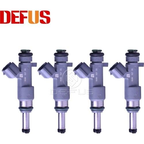 4x Fuel Injector For NISSAN FRONTIER X-TRAIL 2.5L L4 05-14 16600-EA00A 16600-EA000 Car Engine Injection Nozzle Injectors Valve