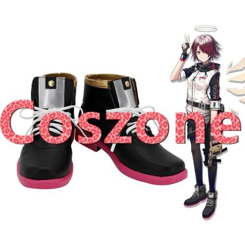 Arknights EXUSIAI Cosplay Shoes Boots Halloween Party Cosplay Costume Accessory