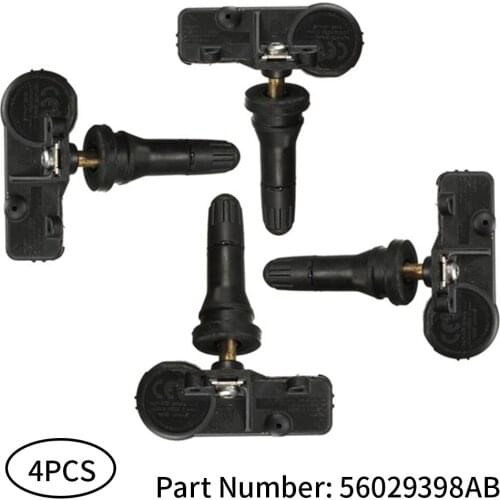 TPMS Tire Pressure Sensor 56029398AB 433Mhz Fit for Chrysler Dodge Jeep Ram Mitsubishi CAR TIRE PRESSURE MONITORING SENSOR