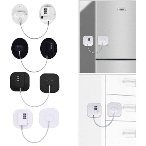 Baby Safety Lock Kids Prevent Children Falling Window Restrictor Infant Security Coded Lock Door Drawer Code Locks