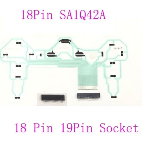 For Sony PS2 SA1Q42A 18Pin Ribbon Circuit Board Film Joystick Flex Cable Conductive Film For PlayStation 2 Controller