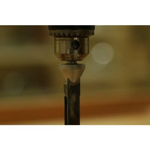 Emery diamond grinding head, square mortise chisel special accessories, grinding and finishing