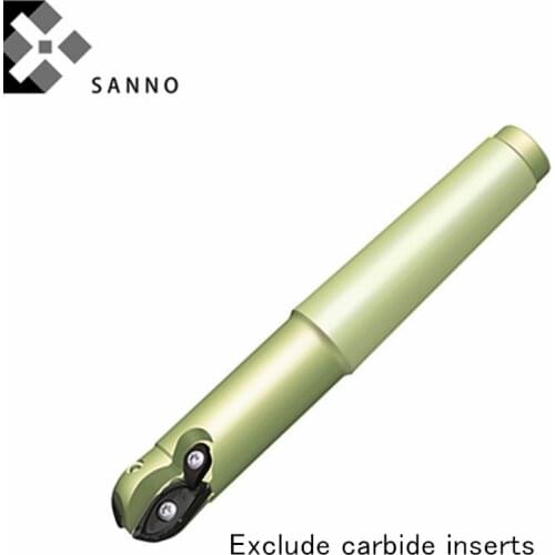 CNC indexable milling cutter holder BMR03-025-XP25-M / BMR03-025-XP25-L lathe round head end mills profile milling tool bar