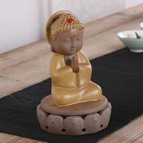 The Buddha sami ceramic incense incense seat Heavy wingceltis joss stick plate of aroma stove Burn incense burner figure