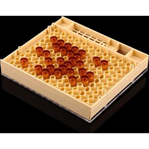 Beekeeping Bee Queen Rearing Cell Box Plastic Honeycombs Bee Cage Isolation Apiculture Equipment 34YF