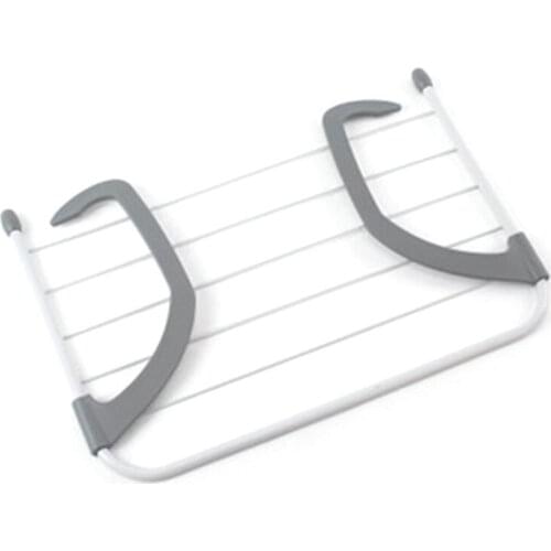 Multifunctional Collapsible Windproof Foldable Clothes Hanger Drying Rack Underwear Socks Towels Cloth Pants Hanging