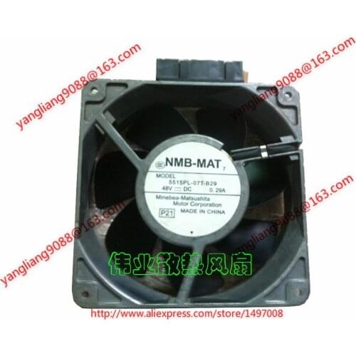 NMB-MAT 5515PL-07T-B29 P21 DC 48V 0.29A 140x140x38mm Server Cooling Fan