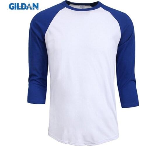 New T shirt Oversize Cotton Men O-Neck Casual 100% Cotton T shirt Women Three Quarter Tshirt Men Couple Tops Custom Design Pic