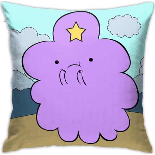 Anime Adventure Time Double Picture Pillowcase Pillow Case Cover Cushion Seat Bedding 45*45cm