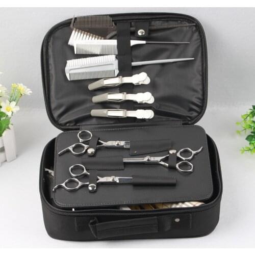 2021 Hairdressing Tool Bags Haircut Zipper Portable Electric Clipper Haircut Scissors Bag Hair Stylist Case