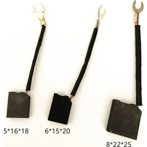 Carbon Brush Motor Special Brush Size 6*15*20mm 8*22*25mm 5*16*18mm Line Length 65mm Electrical