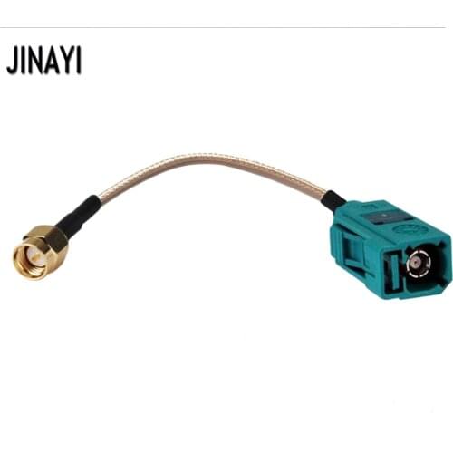 10pcs RG316 Cable Fakra Z Female to SMA male GPS Antenna Extension Pigtail Cable 50ohm 10/15/20/30/50cm 1/2/3m