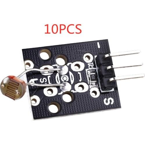 10PCS KY-018 photosensitive Optical Sensitive Resistance Light module detects resistor module for arduino diy kit sensor