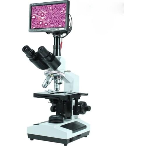 2000X Digital USB Professional Aquaculture Algae Agriculture Pet Hospital Fungus Optical Biological HD Binocular Microscope