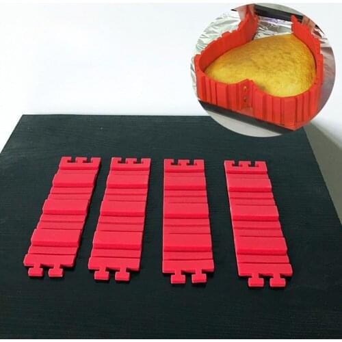 4Pcs/Set Magic Cake Mold Multi Style DIY Puzzle Silicone Mold Bread Cake Pan Cake Mold Silicone Form Baking Tool