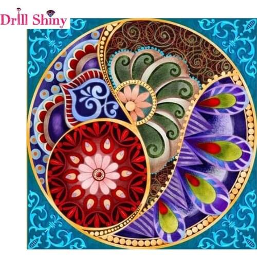 5D Diamond Painting Cross Stitch Fantasy Flower Square Full Picture Embroidery Needlework RoundDiamond Fashion Decor Crafts