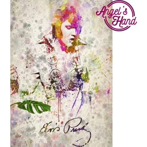 5d diy diamond embroidery full square&round drill 5d crane diamond painting Elvis singer Cross Stitch mosaic home decoration