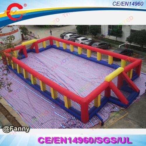 Free air ship to door,15x8m/20x10m giant adults inflatable football sport court soccer pitch,Inflatable Soccer Field arena