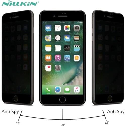 For iPhone 7 8 Plus Anti-Spy Tempered Glass Nillkin AP+ Max Privacy Glass Screen Protector for iPhone 7 / 8 Plus 9H Hard Glass