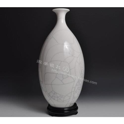 Water drop glaze antique porcelain antique vase fashion art ceramic crafts decoration decoration
