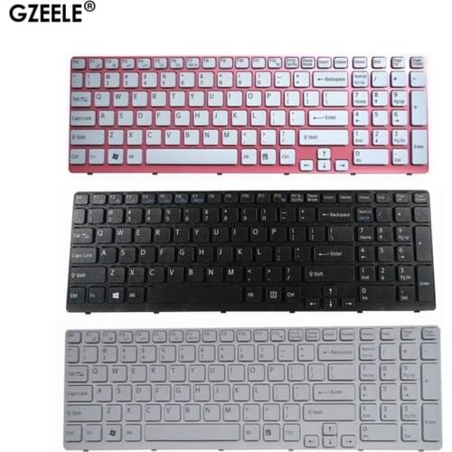 New for SONY VAIO SVE 15 series SVE15111 SVE1511 SVE15 SVE15113 laptop Black Keyboard US version