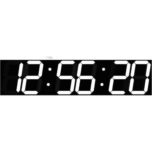 Wall Clock European And American Creative 3D LED Digital Large Screen Network WIFI Luminous Electronic Countdown Timer Boxed