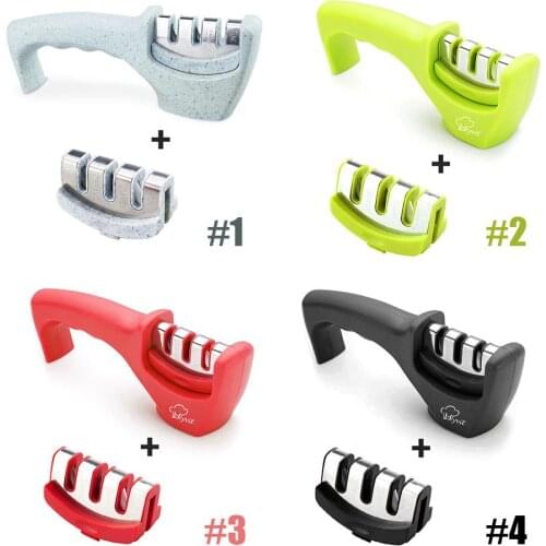 Practical Knife Sharpener Colour Household Supplies Blade Sharpening Stone Durable Sharpening Tool Travel Camp Sharpeners