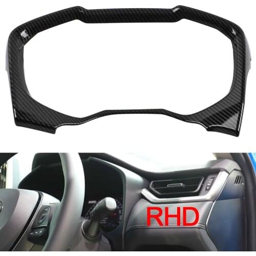 RHD for Toyota rav4 xa50 2019 2020 Interior Accessories Dashboard Trim Cover Sticker Decoration