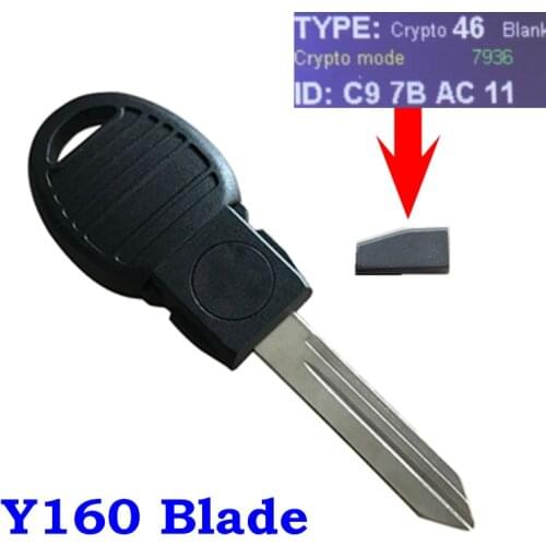 Smart Remote Key Transponder Key 4D64 Chip For Chrysler Town Country For Dodge Caravan Dakota Durango Neon For Jeep Liberty