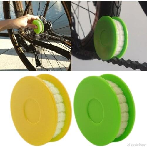 Bicycle Chain Oiler Roller Lubricator Bike Chain Gear Oiler Lube Cleaner Cycling Accessorie Care Tool M24 21 Dropshipping