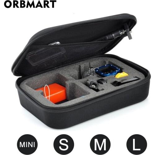 Sport Camera Portable Storage Case Collection Bag for GoPro Hero 8 7 6 5 4 Session SJCAM Xiaomi Yi 2 4K Mijia Go Pro Accessories