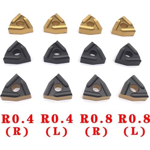 10PCS WNMG080408 WNMG080404 R / L -S CNC Lathe Cutter Turning Tools Carbide Insert Turning Insert rough finish For steel