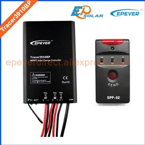 Tracer3910BP+SPP-02 super parameters programmer for lithlum Battery Solar regulator 15A 15amps Free shipping to UK/US/AU
