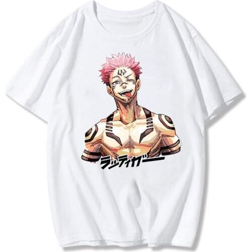 Japanese Anime Jujutsu Kaisen Gojo Satori T rt Men Kawaii Ka r and On Yuji Itadori G et s