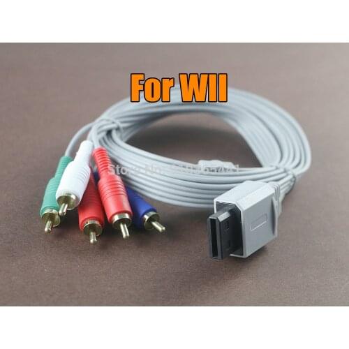 1pc 1080P HDTV AV Audio Adapter Cable Cord Wire 5RCA 1.8m Component Games replace line for Wii console