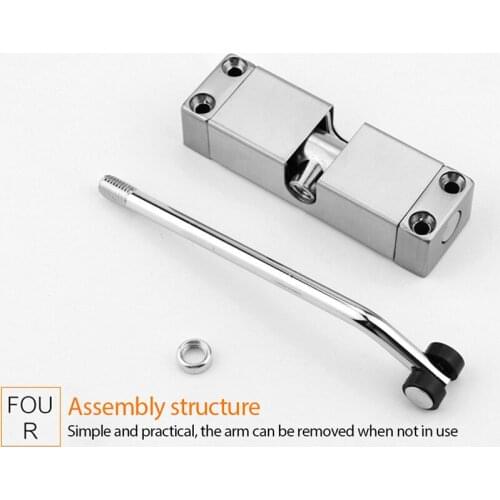 Stainless Steel Automatic Spring Door Closer Door Closing Device Can Adjust The Door Closing Device Furniture Door Hardware