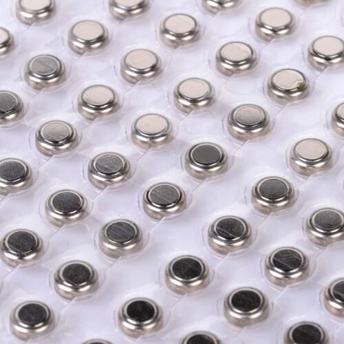 100 pcs AG4 Watch Button Battery 377 LR626 1.55V Alkaline Cell Coin Batteries SR626SW SR626 Electronics Watch Toy Accessories