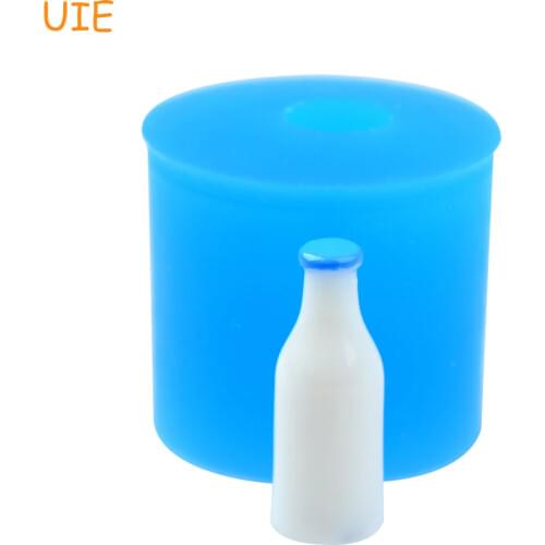 FYL580U 24.1mm 3D Bottle Silicone Push Mold - Fondant, Cake Decorating Tools, DIY Handmade, Cabochon, Dollhouse, Resin Clay